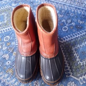 LL Bean Womens snow booties